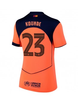 Barcelona Jules Kounde #23 Replika Tredje Kläder Dam 2025-26 Kortärmad